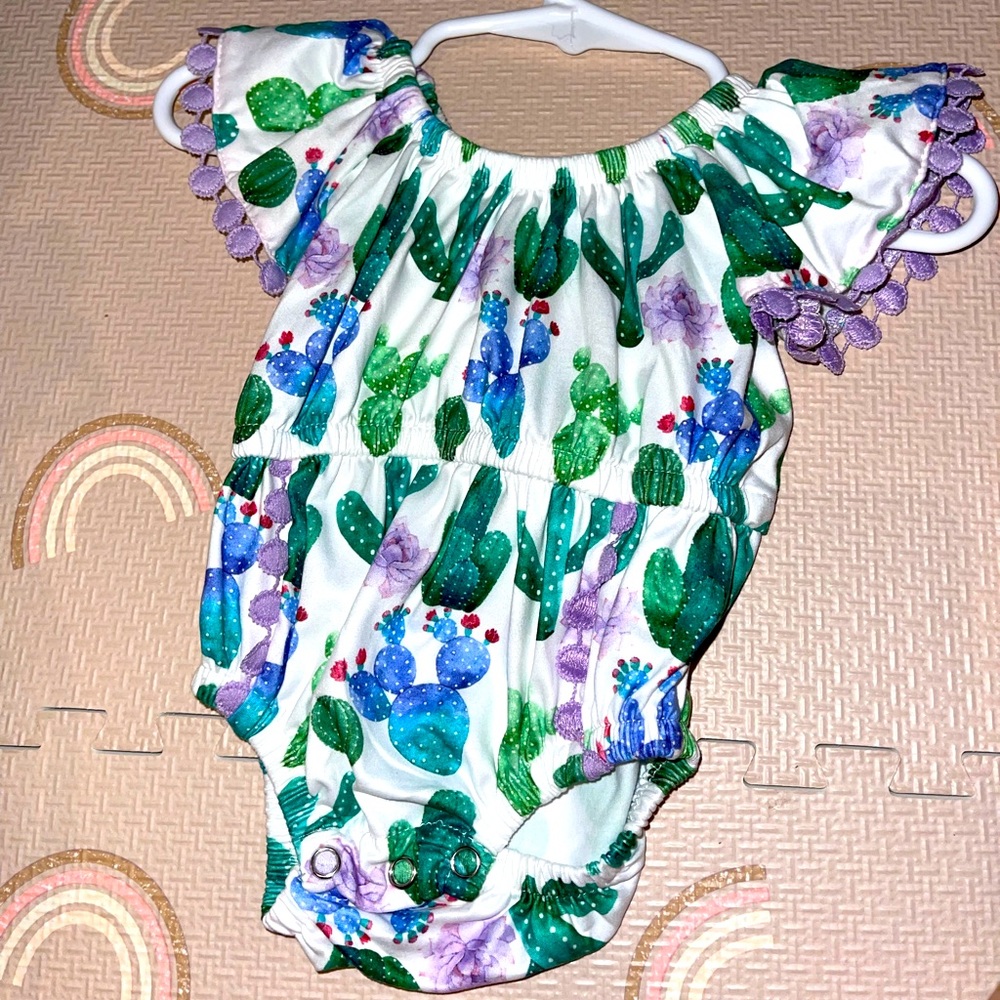 Cactus Boutique Onesie 0/3